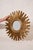 French 19th Century Hand Carved French Giltwood Starburst Mirror For Sale - Image 3 of 5