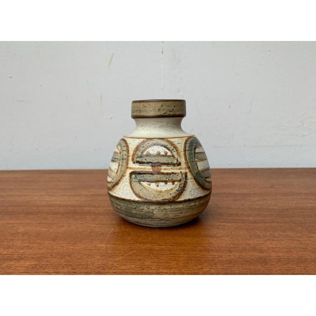 Mid-Century Danish Studio Pottery Vase from Søholm, 1960s For Sale - Image 4 of 18