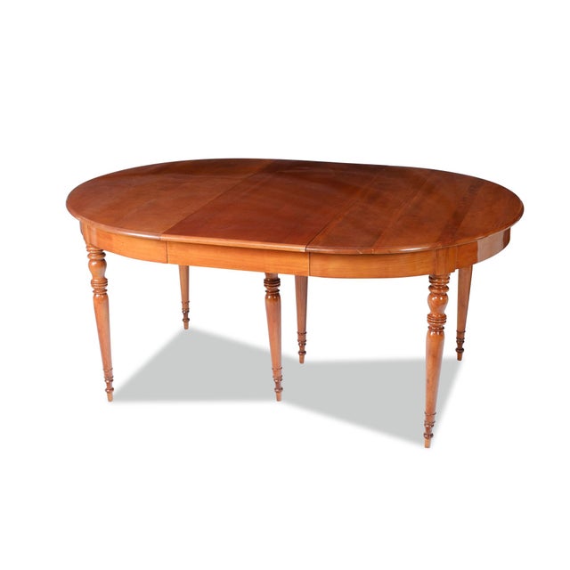 Extendable Dining Table in Cherry Wood, 1850 For Sale - Image 12 of 12