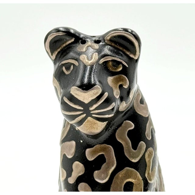 1980s Emilia Castillo Porcelain & Pure Silver Table Sculptures/Salt & Pepper Shakers For Sale - Image 16 of 18