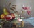 Margit Varga (American, 1908- ) M. Varga Still Lifes of Fruits, Oil on Canvas, Two Oils on Canvas, Original painting. Each...