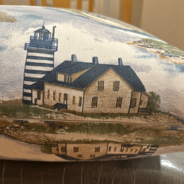 Coastal Handcrafted Decorative Pillow Case For Sale - Image 3 of 6