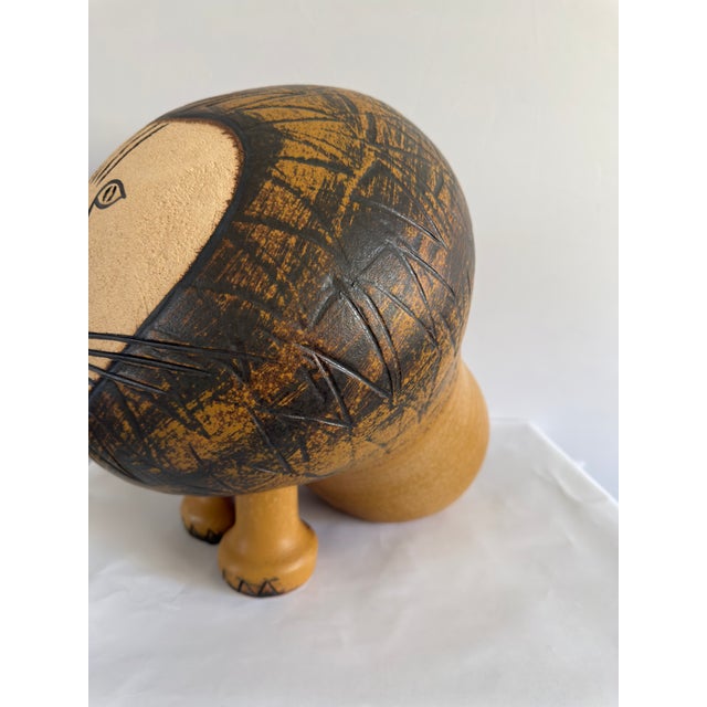 Lisa Larson Lisa Larson “Lion Maxi” for Gustavsberg, 38 Cm For Sale - Image 4 of 10