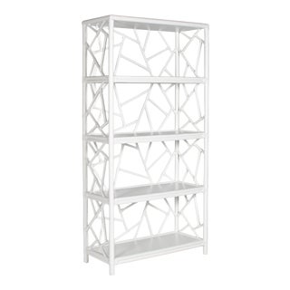 Tiffany Etagere in White For Sale
