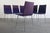 Minimal Chrome Dining Chairs Set on Petite Tublular Chrome Bases West Germany - Set of 6 For Sale In Orlando - Image 6 of 7