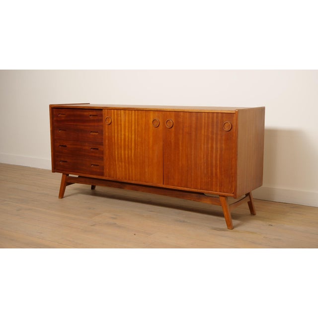 Vintage Sideboard in Walnut For Sale - Image 5 of 16