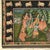 Vintage Indian Pichwai Folk Art Painting on Silk For Sale - Image 10 of 14