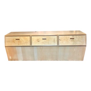 Henredon King Size Storage Headboard Scene Two Collection For Sale
