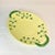 1980s Hollywood Regency Portuguese St Patrick’s Shamrock Yellow Platter, Bordallo Pinneiro For Sale - Image 6 of 10