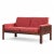 Mid-Century Modern Arne Norell Style Mid Century Danish Rosewood Settee Loveseat Sofa For Sale - Image 3 of 9