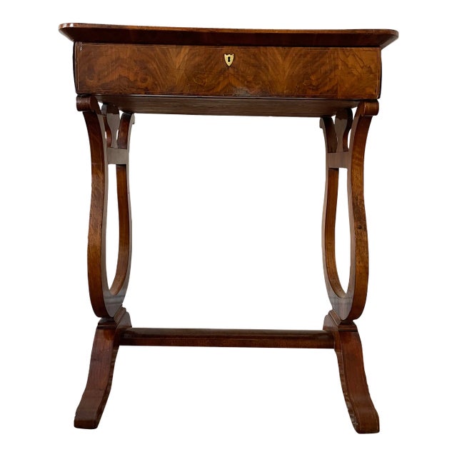 1830s Austrian Biedermeier Sewing Desk For Sale