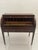 A wonderful 19th century Regency style mahogany tambour roll top writing desk with nicely fitted interior drawers, pigeon...