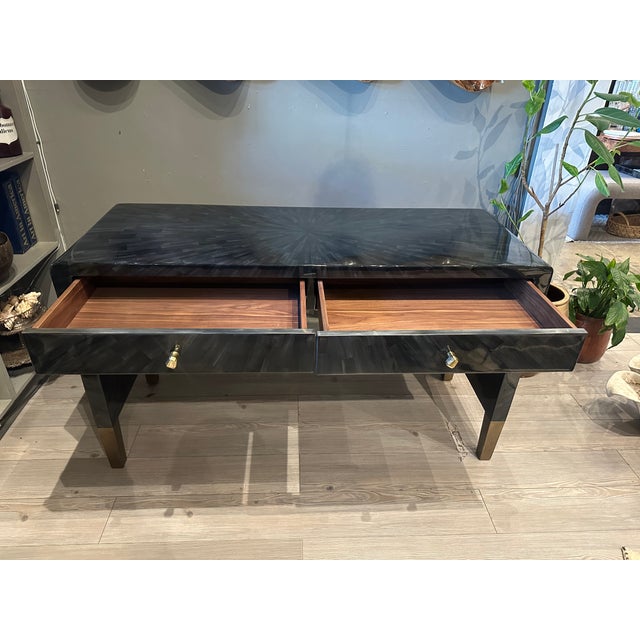 Faux Horn Desk For Sale In Los Angeles - Image 6 of 12