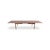 Late 20th Century Vintage Lacquered Walnut and Teak Dining Table, 1970s For Sale - Image 5 of 9