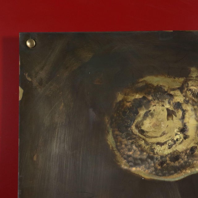 Sculpture Panel with Abstract Composition For Sale - Image 4 of 7