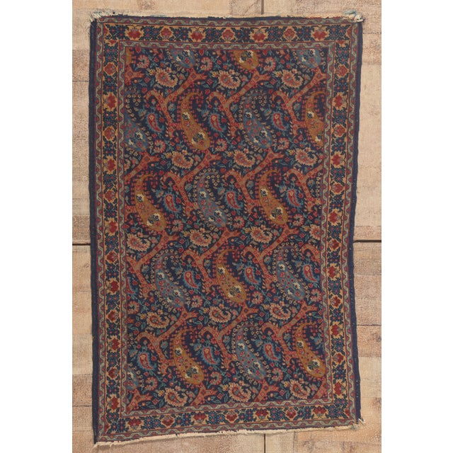 Late 19th Century Persian Tabriz Rug, 02'11 X 04'05 For Sale - Image 10 of 10
