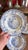Early 19th Century Antique Staffordshire Blue Transfer "Corinthian" Pattern Soup Bowls, Set of Three, Circa 1820s–1840s For Sale - Image 5 of 12