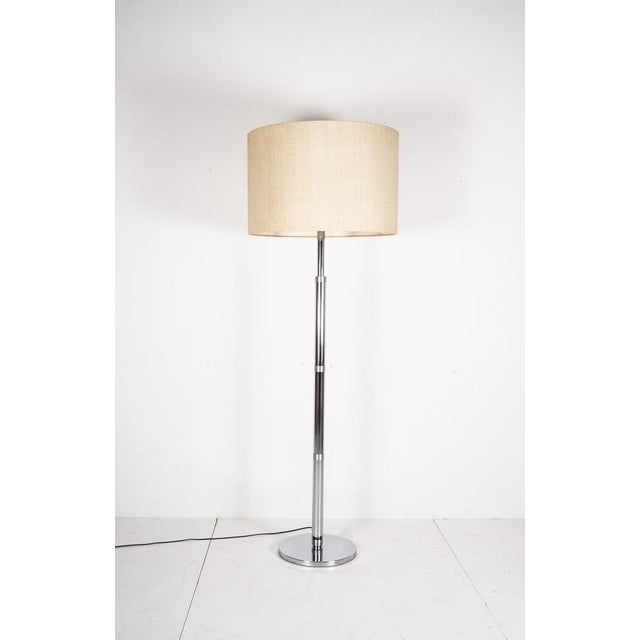 1970s German Chrome Floor Lamp from Kaiser Idell / Kaiser Leuchten For Sale - Image 5 of 17