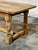 Bleached Oak Farmhouse Dining Table, 1925 For Sale - Image 6 of 18