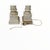 Fine Pair of Vintage Italian Neoclassical Alabaster Column Table Lamps with Laurel Wreath Finials Made in Italy Mid-20th...