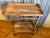 Wood Antique Tea Trolley Table, 1890 For Sale - Image 7 of 18