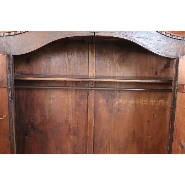 Antique Tyrolen Wardrobe in Pine, 1800s For Sale - Image 16 of 18