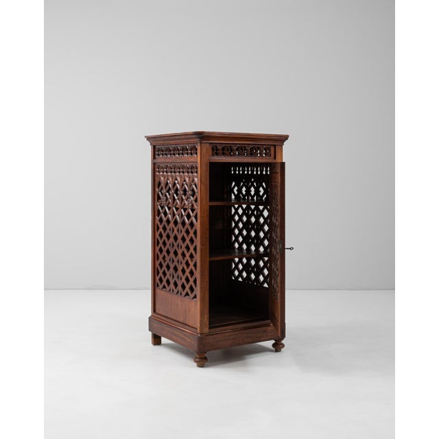 19th Century French Original Patinated Wooden Cabinet For Sale - Image 4 of 18