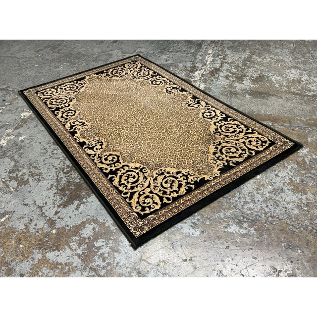 Hollywood Regency 3ft 3in × 5ft 2in Jungle Book Area Rug For Sale - Image 3 of 12