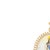 Jewelry - Our Lady of the Conception medal in 19.2K gold. 20th-century Portuguese piece in 19.2 kt gold, composed of an...