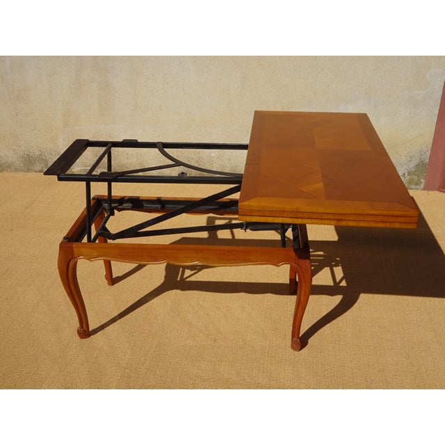 Brown Portfolio Table from Albert Ducrot, 1970s For Sale - Image 8 of 18