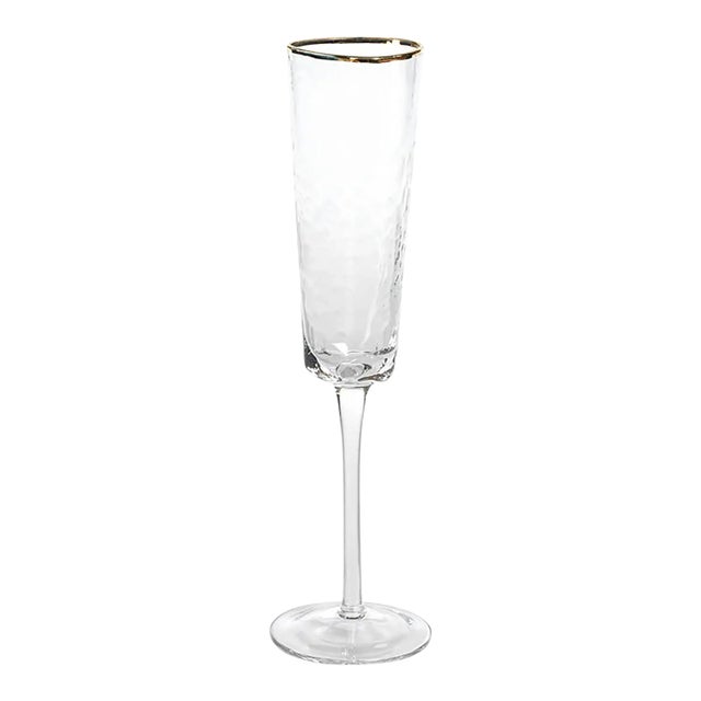 Aperitivo Triangular Champagne Flutes - Set of 4 For Sale