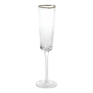 Aperitivo Triangular Champagne Flutes - Set of 4