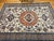Vintage Persian Ardabil Rug, Hand-Knotted Wool, Geometric Pattern, Ivory & Brick, 8x11 For Sale - Image 4 of 16