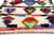 Berber Tribes of Morocco Vintage Azilal Boucherouite Moroccan Rug, 03'01 X 07'02 For Sale - Image 4 of 10