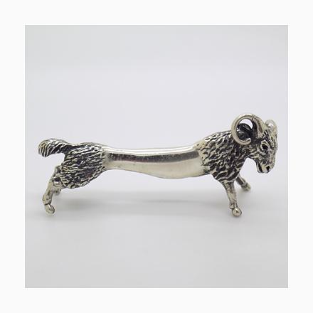 Vintage Italian Silver Aries Spoon Rest, 1980s For Sale - Image 14 of 14