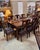 Bernhardt Early Century Bernhardt Dining Table With 8 Chairs, Two Extension and Table Cover For Sale - Image 4 of 8