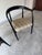 Wood Mid Century Danish Modern Ebonzied Lawrence Peabody Dining Chair Set for Craft Associates For Sale - Image 7 of 12