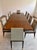 Hellman-Chang Hellman Chang Monumental High Gloss Art Deco Walnut Z Dining Table For Sale - Image 4 of 13