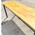 Late 20th Century Late 20th Century Vintage Metal and Butcher Block Long Console Table For Sale - Image 5 of 14