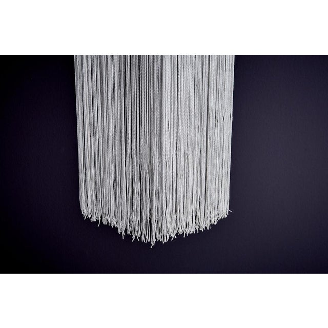 Metal Triangular Garbo String Pendant Lamp attributed to Mariyo Yagi and Studio Simon, Italy, 1970 For Sale - Image 7 of 11