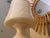1970s Vintage Spanish Pegasam Alabaster Table Lamp With White Doves For Sale - Image 5 of 8