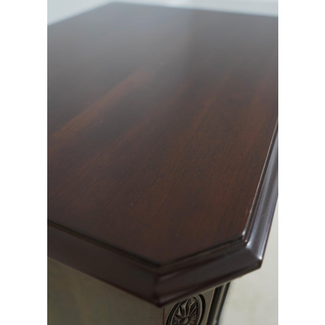 Ethan Allen Georgian Court Cherry Lingerie Chest For Sale - Image 12 of 16