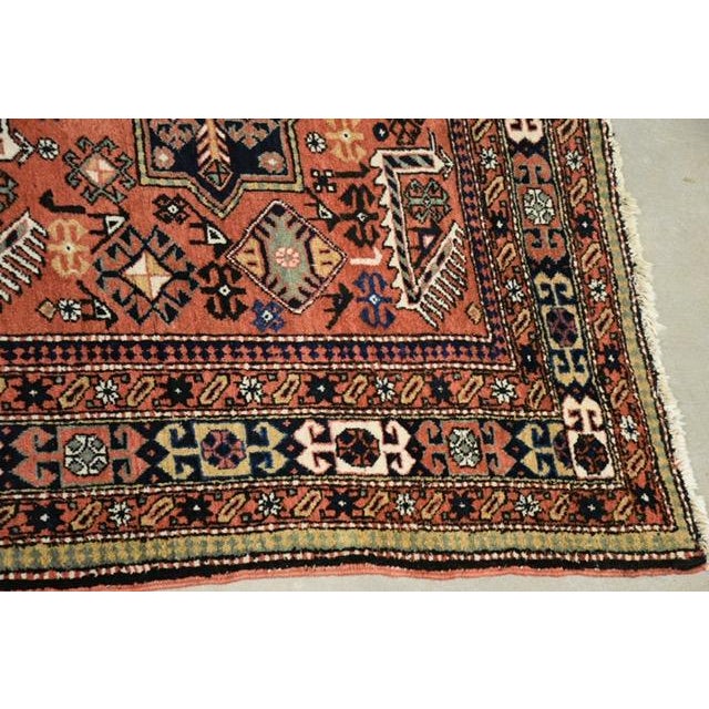 Persian Persian Hand Knotted 9’ X 5’8” Antique Rug For Sale - Image 3 of 10