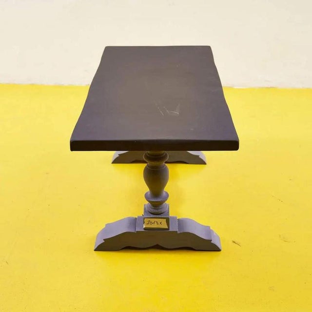 Wood Vintage Coffee Table, 1980s For Sale - Image 7 of 9