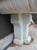 Italian Carved White Marble 3-Piece Wall Fountain With Lion Mascaron, 20th C. For Sale - Image 10 of 18
