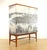 Mid-Century Modern Vintage Cabinet with Illustrations, 1940s For Sale - Image 3 of 10