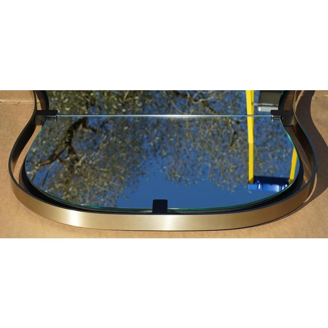 Anjou Mirrors in Polished Brass and Glass from Donghia, Set of 2 For Sale - Image 11 of 16