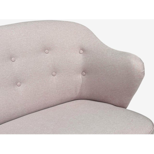 Flemming Lassen, Rare Sofa, Beige Fabric, Birch, Finland, 1950s For Sale - Image 10 of 12