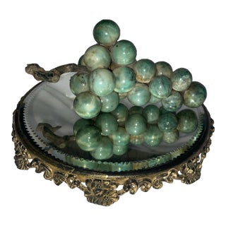 Stone Alabaster Grape Cluster For Sale
