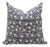 Fabdivine Handmade Block Printed Cushion Cover 14x20 Inch Duck Canvas-Amritvela For Sale